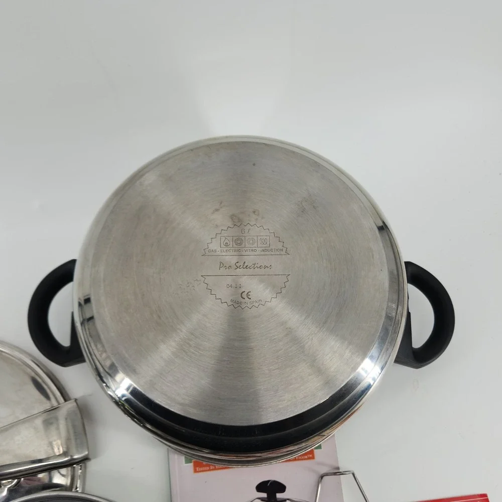 Fagor Pro Selections Pressure Magic 6L Stainless Pressure Cooker Spain Complete